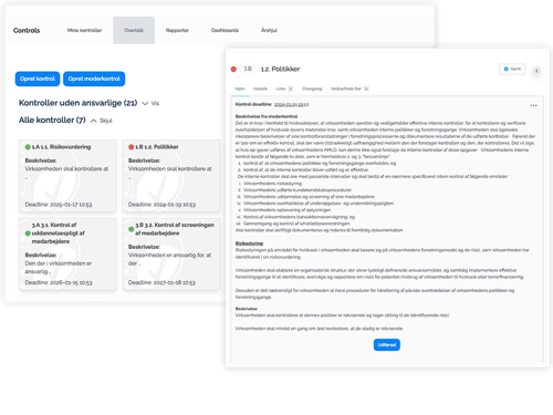 Audit-ready documentation